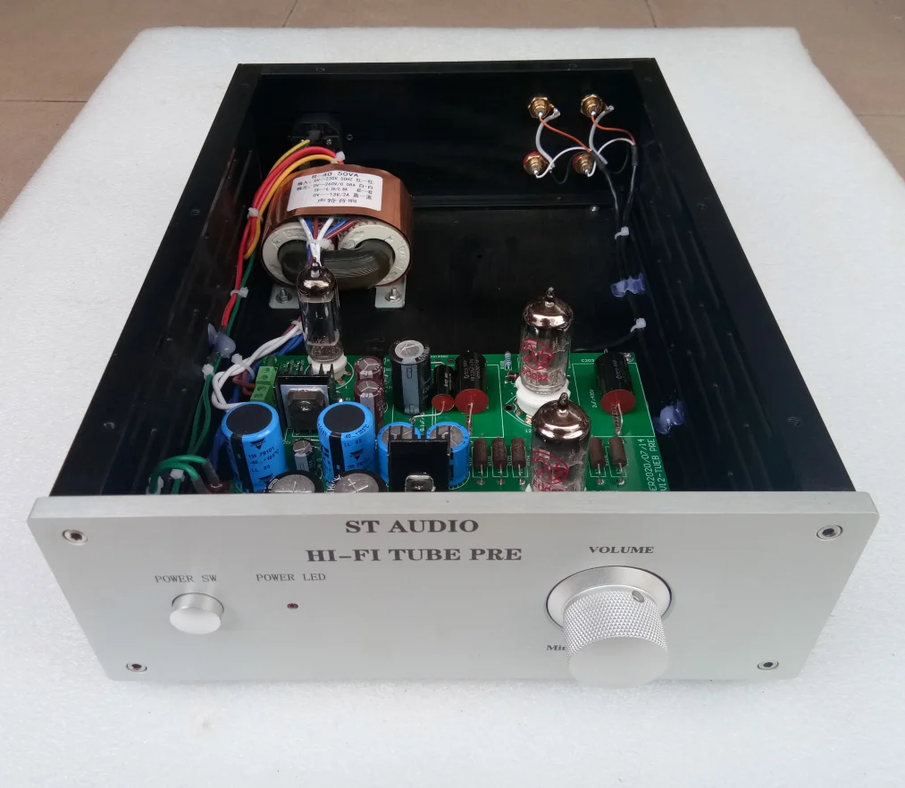 Latest Upgrade Refer Conrad-Johnson PV12 Tube Preamp 6U4N 6Z4 6X4 12AU7 ECC82 HIFI Tube Preamplifier Amplifier Audio