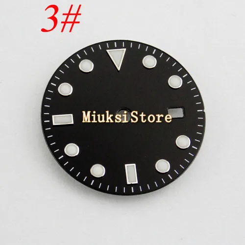 1 pcs 28.5mm watch sterile dials fit ETA 2836 2824 MINGZHU dg2813,DG3804 movement mens watch Watch Accessories