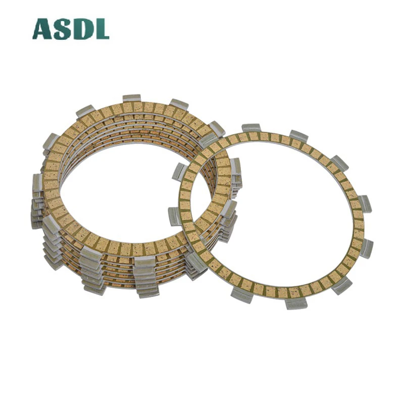 Motorcycle Friction Clutch Plate Kit for Yamaha XJ6 600 FZ750 FZX750 Fazer XT550 WR400F FZ FZX 750 XT 550 WR400 WR 400 F