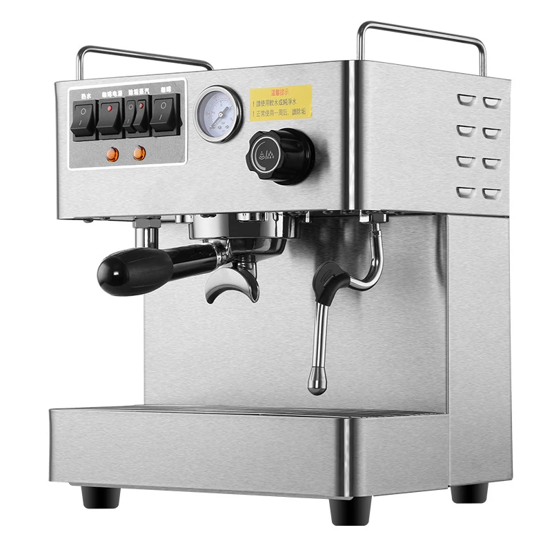 Xeoleo Commercial Espresso Coffee Machine Automatic Milk Froth Coffee Extraction Stainless steel High Pressure Espresso Maker