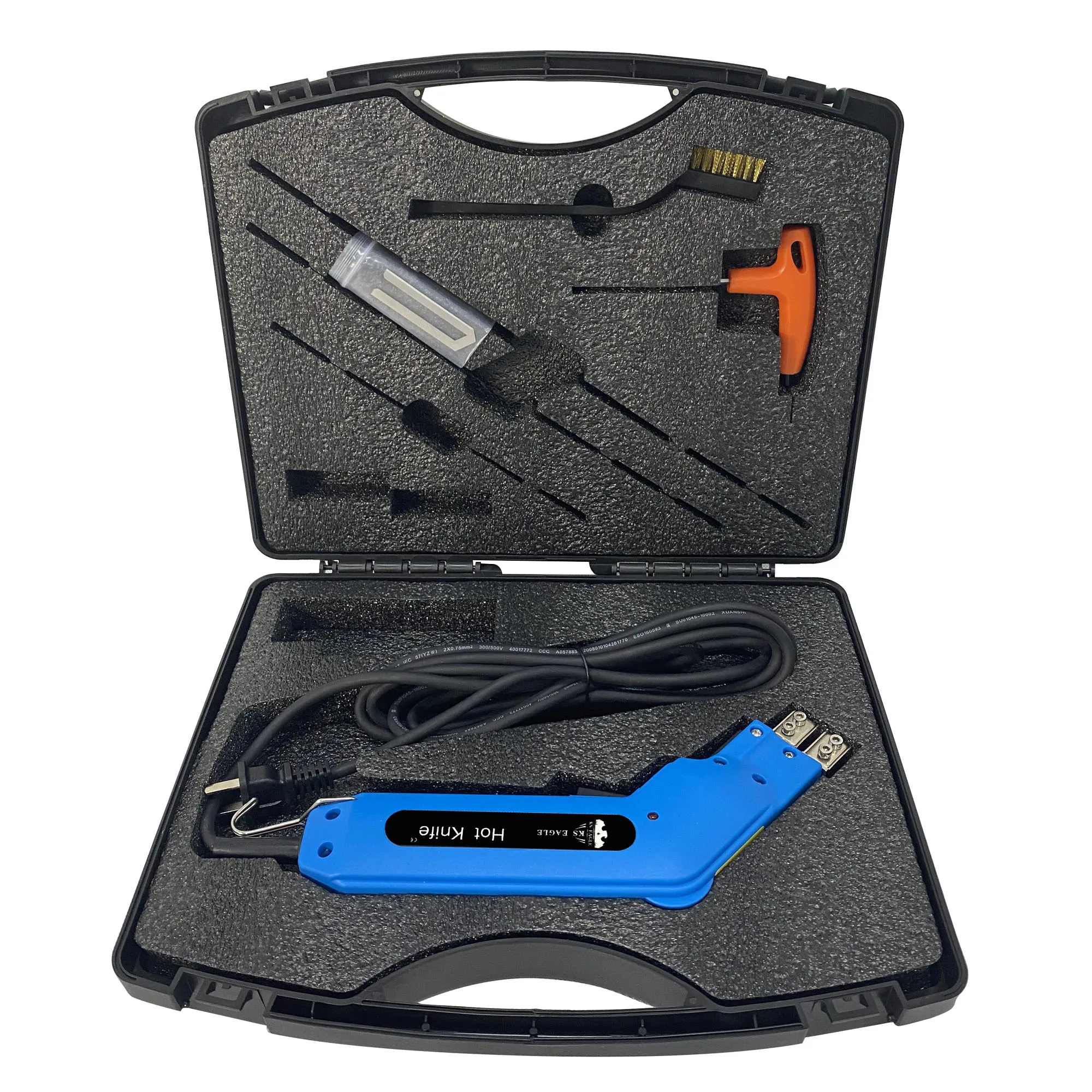 110v /120 vホットナイフロープカッターフロアカッター電気ヒートナイフ耐久性と実用性