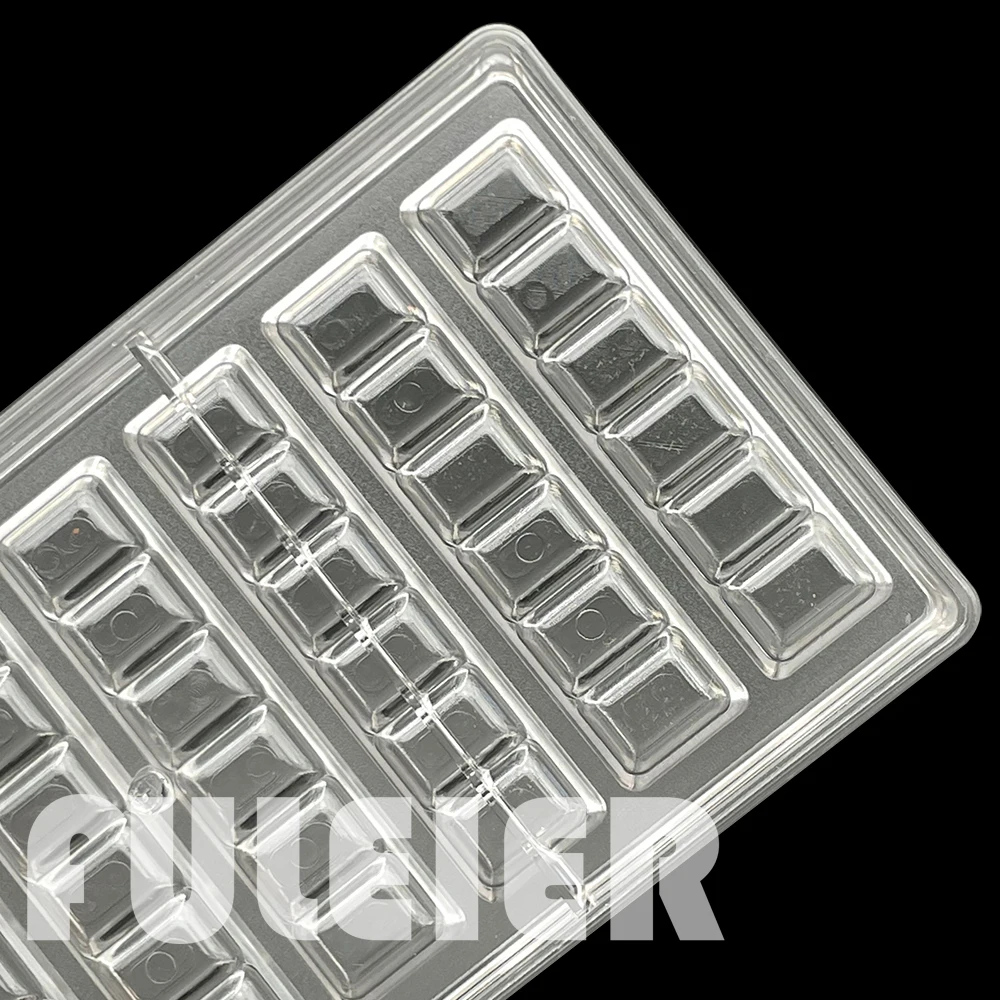 3D Stick Bar Baking Chocolate Mould Polycarbonate Chocolate Candy Bar Mold For Chocolate Factory Baking Pastry Tools Tray Moulds