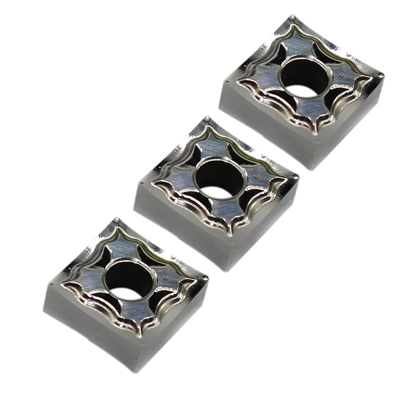 10 Buah SNMG120404 HA H01 Alat Pemotong Sisipan Pisau Pemotong Aluminium SNMG 120404 Alat Balik Eksternal Alat CNC AL + Kayu Paduan Timah