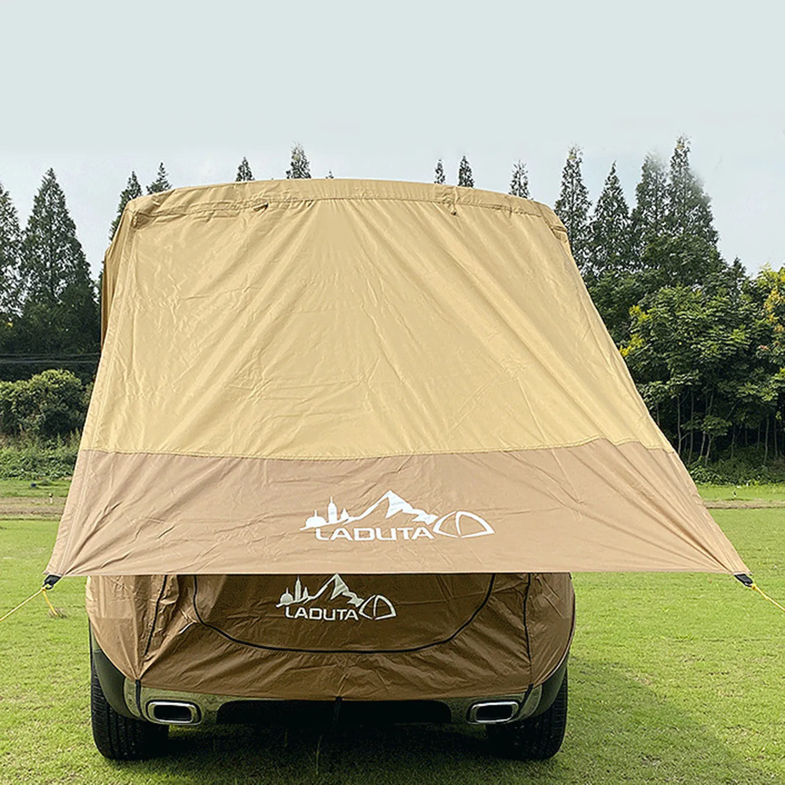 Anti Ultraviolet Rays Car Trunk Tent SUV Self-driving Tour Barbecue Camping Tail Extension Sunshade Rainproof Tourist Tent Tents