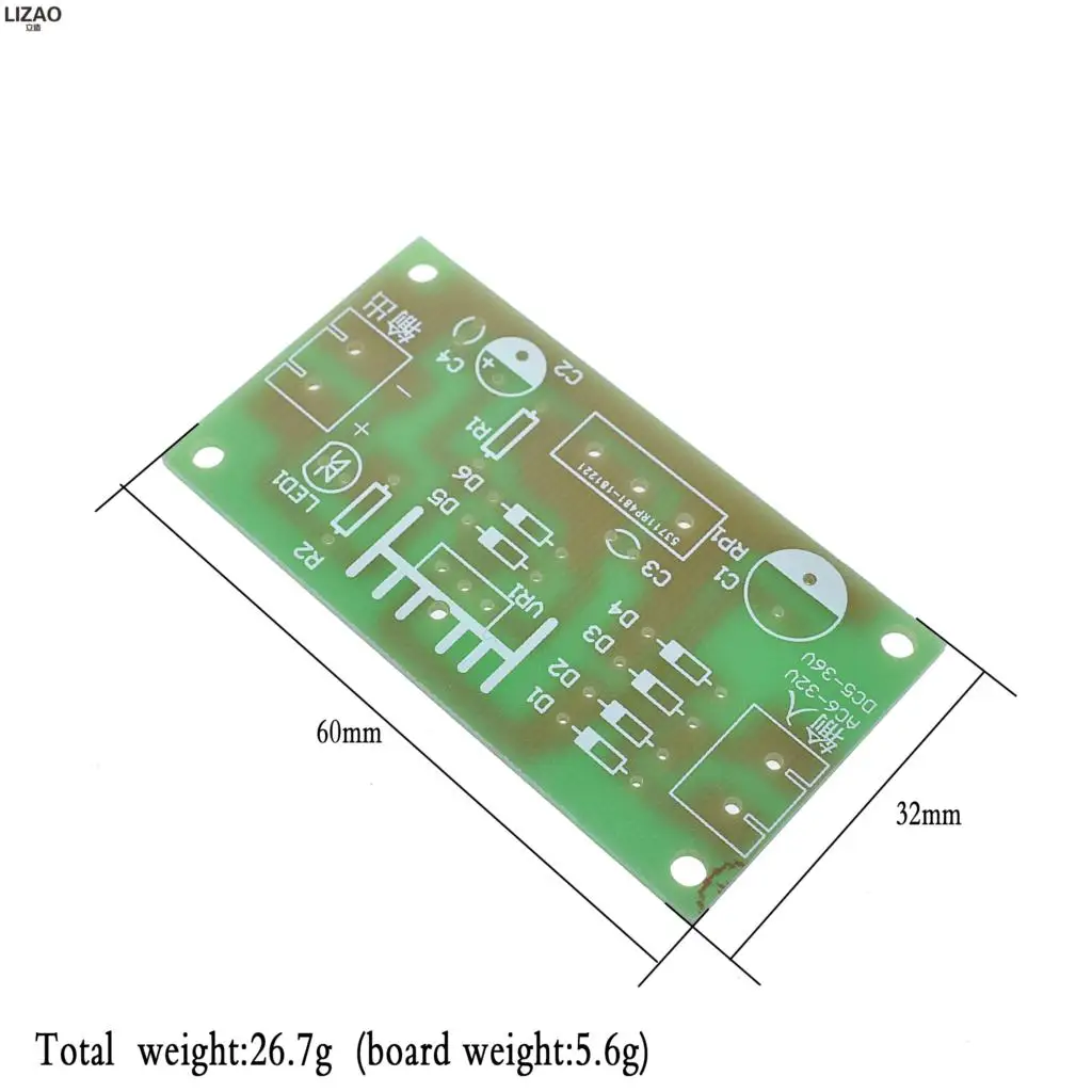 LM317 Adjustable Power Supply Kit Continuous Adjustable DC Power Supply DIY Teaching Training Parts image 6