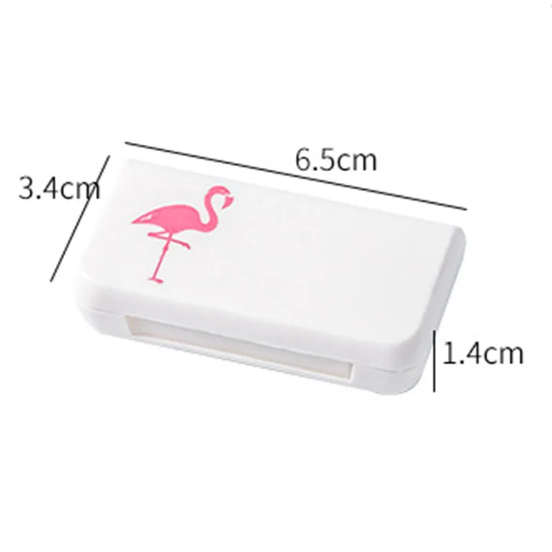 Hap kutusu Mini hap kutusu 3 ızgaralar Tablet hap makinesi organizatör kılıfı Dispenser seyahat Tablet tutucu konteyner ilaç ilaç ilaç saklama kutusu