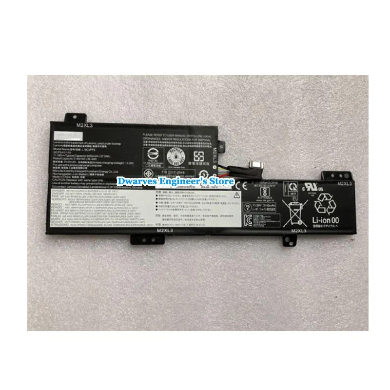 Imagem -02 - Genuine Bateria para Lenovo Ideapad Flex L19m3pf8 11 Flex 311 Igl05 5b10x02604 L19c3pf8 Sb10x02592 Sb10x02595 11.58v