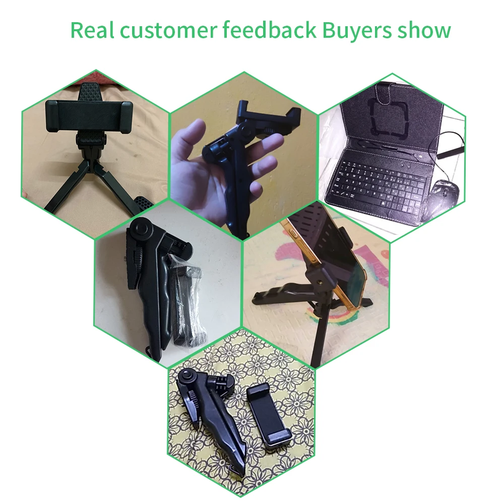 Ручной Стабилизатор для камеры телефона Штатив Держатель селфи-палка держатель-подставка для Gopro iPhone Xiaomi Huawei Прямая поставка