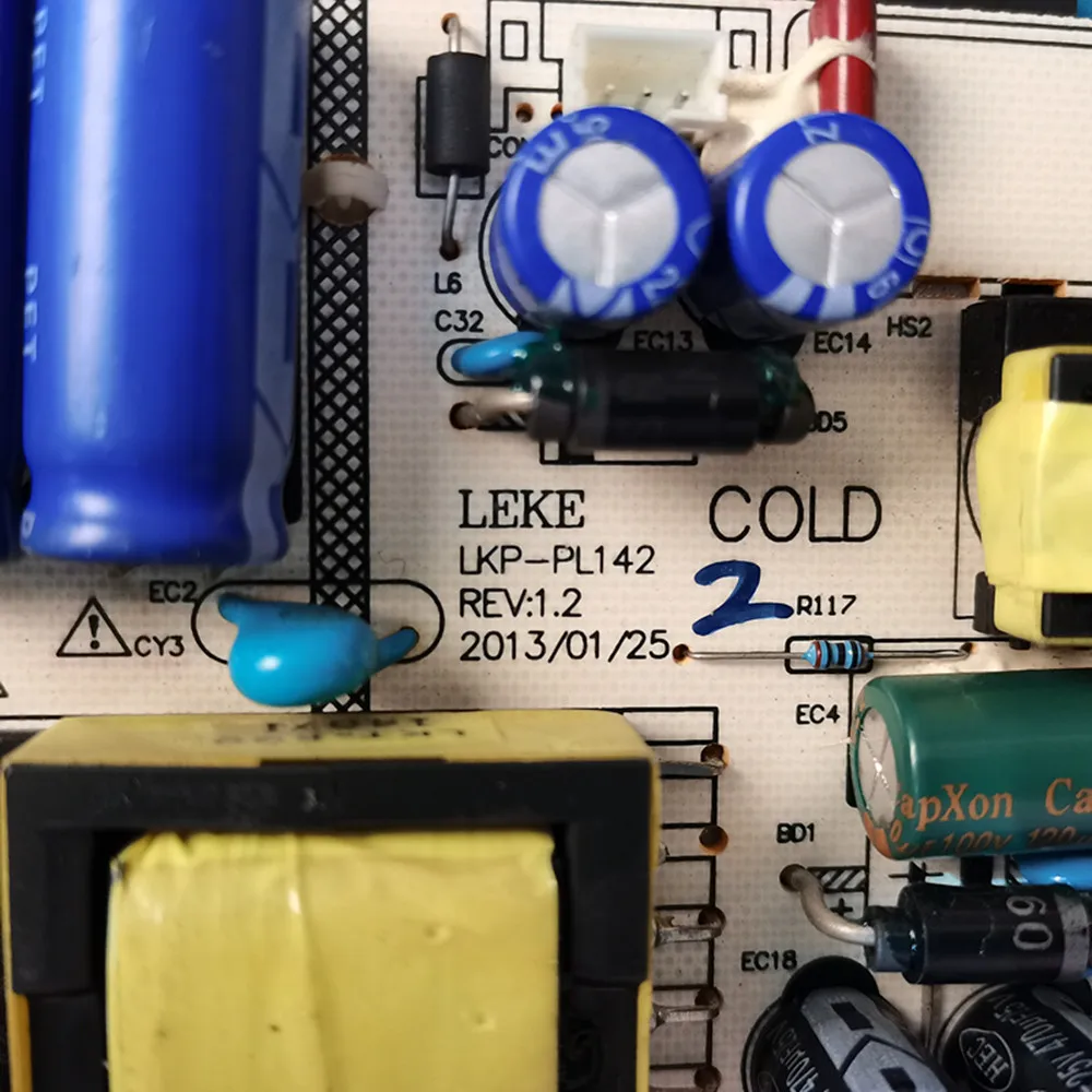 แหล่งจ่ายไฟคุณภาพดี Board LEKE LKP-PL142 REV:1.2 LK-PL320112 B สำหรับ LE-32TL1200 LE-32TL2600X 32TL2800X LC-32TL2900