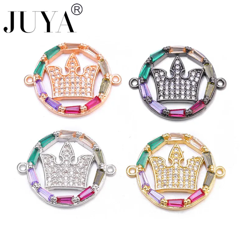 

JUYA Luxury Royal Crown Charm Bracelet women Fashion 2019 Fahsion New Gold DIY Adjustable Men Bracelet For Jewelry Gift