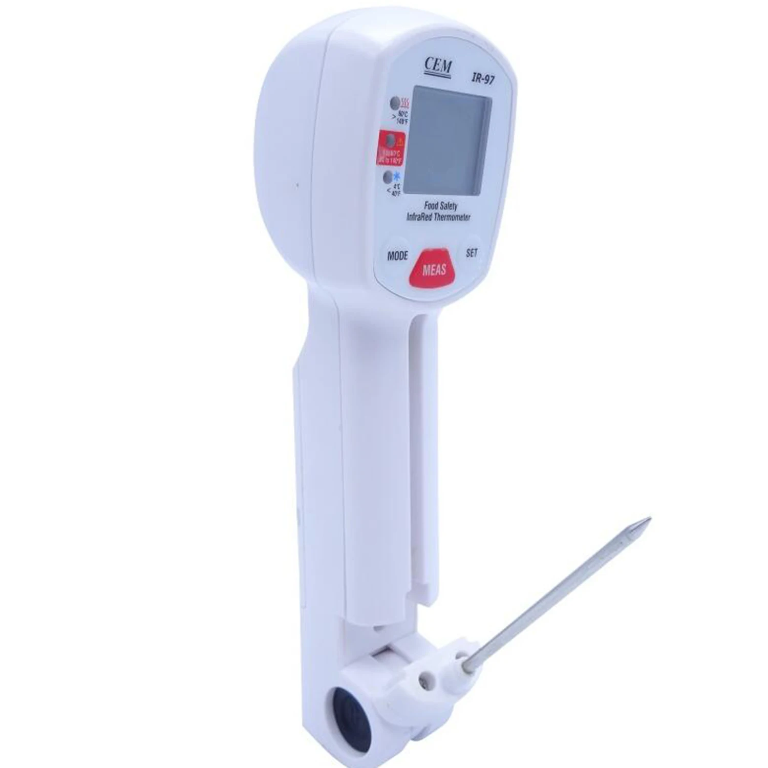 CEM IR-97 infrarouge illac Type alimentaire Therye.com multifonctionnel Sécurité Therye.com Pin Type Center Therye.com sonde de viande.