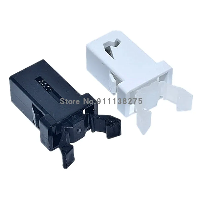 5pcs Trash Can Plastic Lock Self-Locking Switch Replacement Catch Compatible Touch Lid Bin Latch Repair Clip