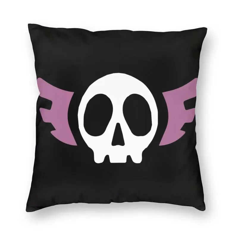 Feitan Skull Cushion Cover 45x45 Home Decor Printing Hunter X Hunter Throw Pillow Case for Sofa Double-sided