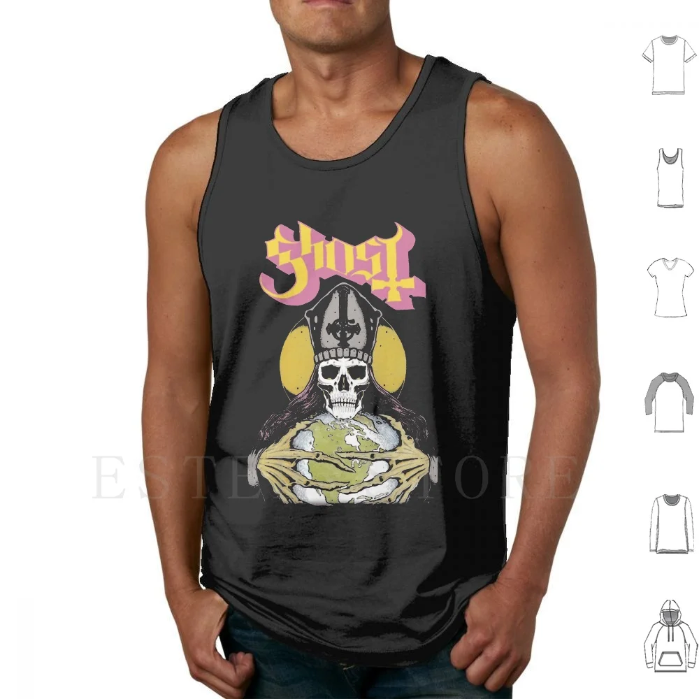 Untitled Tank Tops Vest Ghost Nameless Ghoul Ghost Band Ghost Band