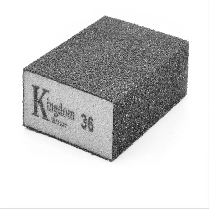 Factory 1PCS Grit 80 180 240 320 600 1000 Wall Grinding Sponge Sand Block Sandpaper Craft Model Paint Polished Sand Brick