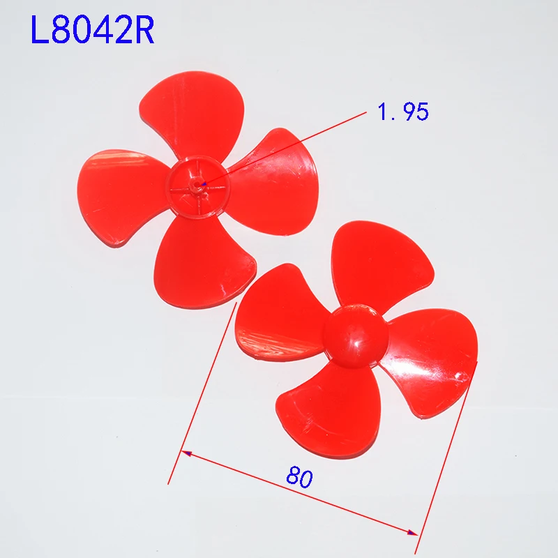 30pcs propeller fan leaf plastic rc car robot ship four  six axis aircraft diy toys parts model accessories baby toy for childre