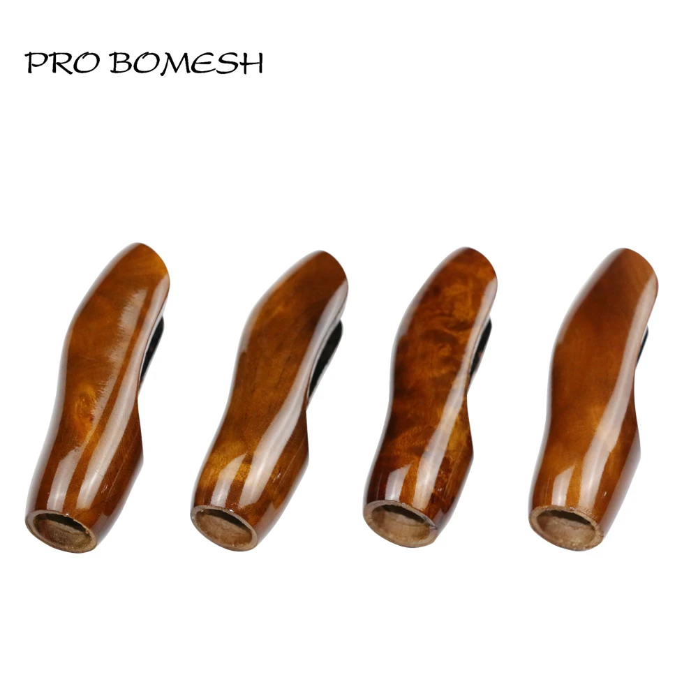 Pro Bomesh 1 Piece 9.5g Fuji VSS16 Reel Seat Wood Rear Grip Split Grip DIY Fishing Rod Building Component Repair Rod Pole