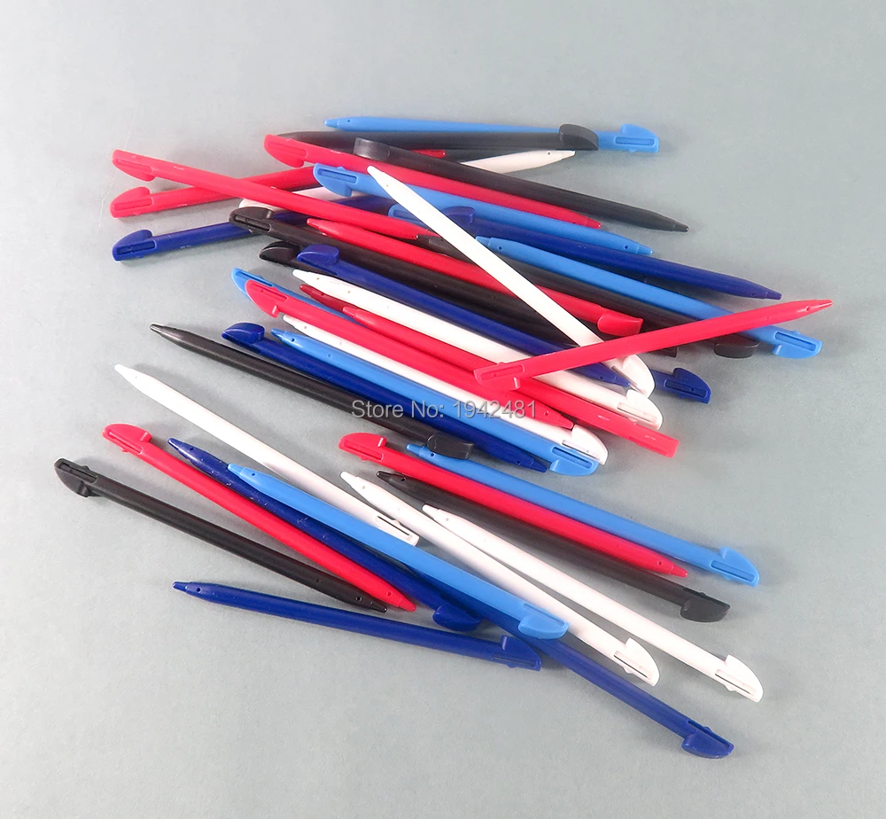 10 قطعة البلاستيك شاشة تعمل باللمس ستايلس القلم لنينتندو 3DS XL ل 3ds LL لعبة الاكسسوارات B نمط ستايلس ل 3DSLL اللمس القلم