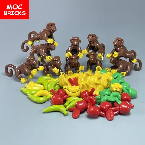 MOC Bricks Animal Monkey King Legend Journey To The West Action Figure Educational Building Blocks Toys kids Gifts