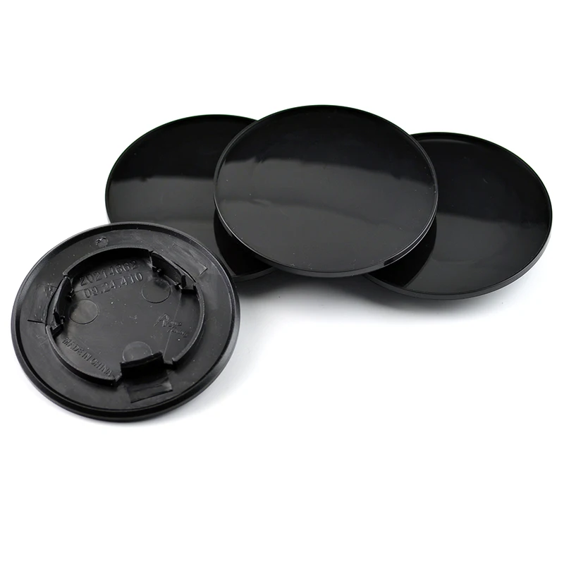 4pcs 80mm 48mm Super Rs Rc Rsii Wheel Center Hub Cap For 09.24.410 09.24.208 09.24.292 Rim Cover Car Accessories Black Chrome