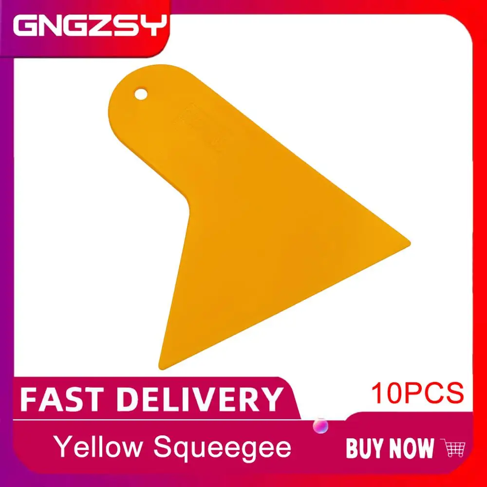 10pcs Car Styling Retail Squeegee Decal Vinyl Plastic Wrap Applicator Snow/Frost Multifunction Scraper Car Sticker Tool 10A04