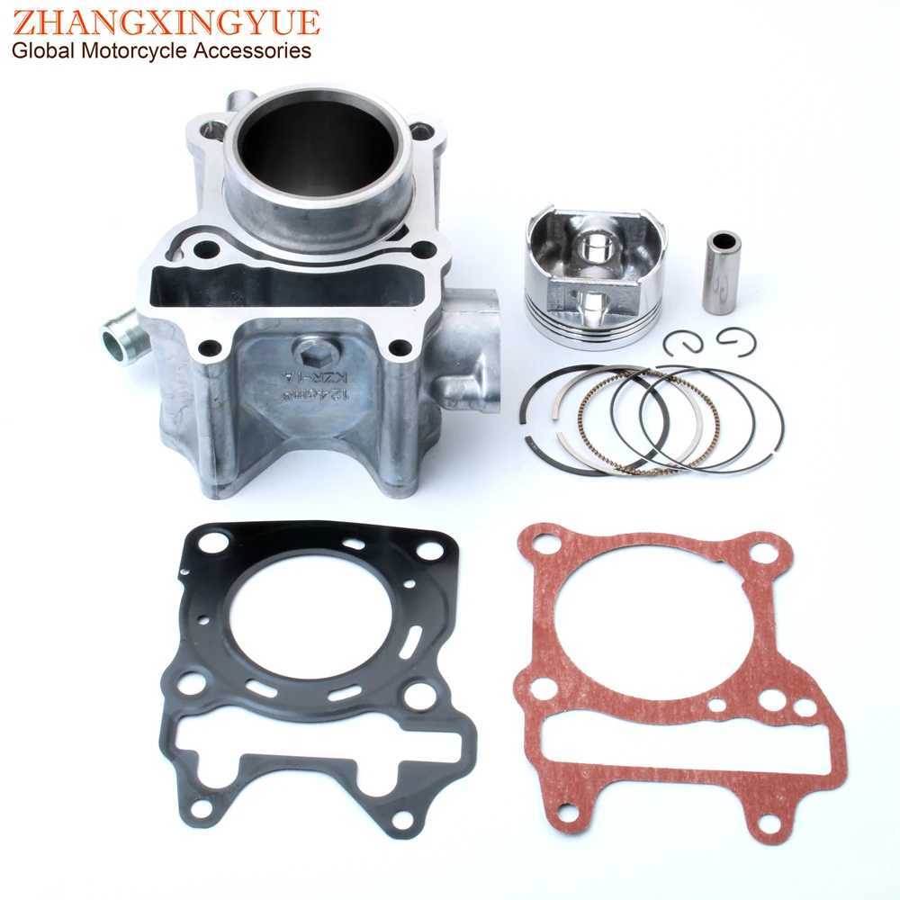 Scooter Pcx 125cc Cylinder Kit for Honda Lead125 WW Pcx125 Click125i  Forza 125 52.4mm 12100-KZR-600 4-Stroke Engine