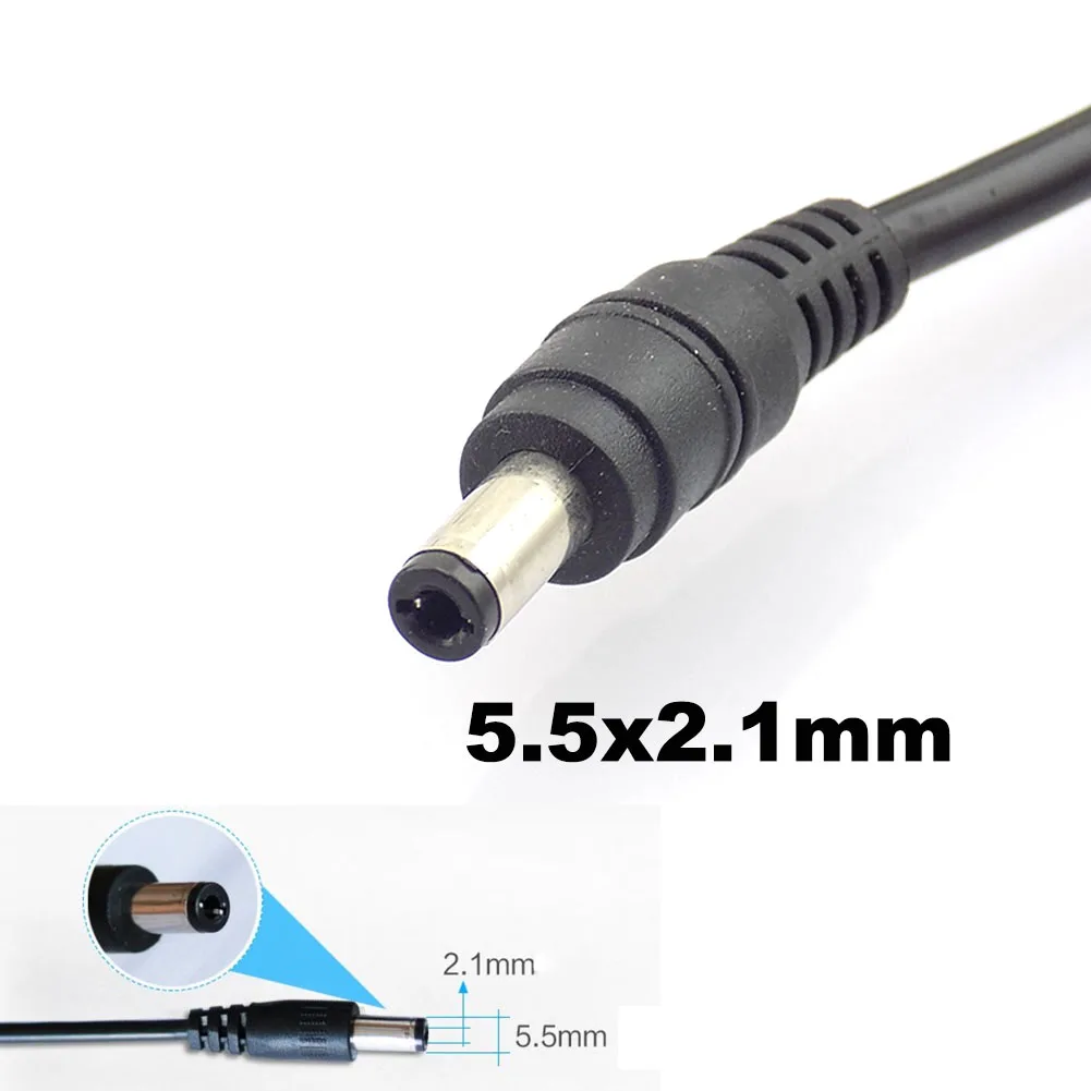 Adattatore per cavo di alimentazione da cc a ca 12V 8a 8000ma 100-240V per telecamera IP CCTV adattatore per striscia luminosa a LED spina connettore 5.5x2.1mm