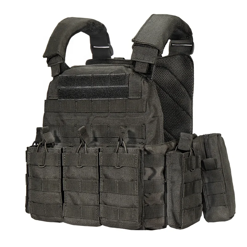 Body Armor Plate Carrier Vests, Molle Safety, Tactical, Bullet Proof,  for Outdoor Hunting