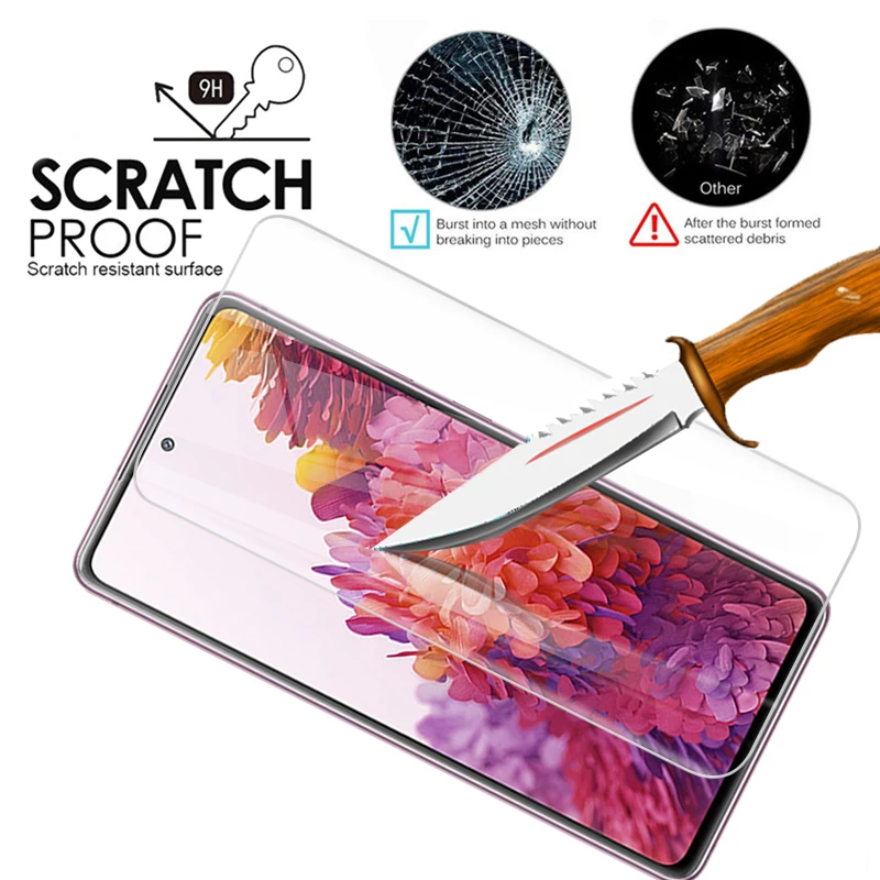 3 pçs vidro temperado para samsung galaxy s20 fe 4g 5g protetor de tela para samsung s20 fe samsun s20fe 4g 5g vidro protetor