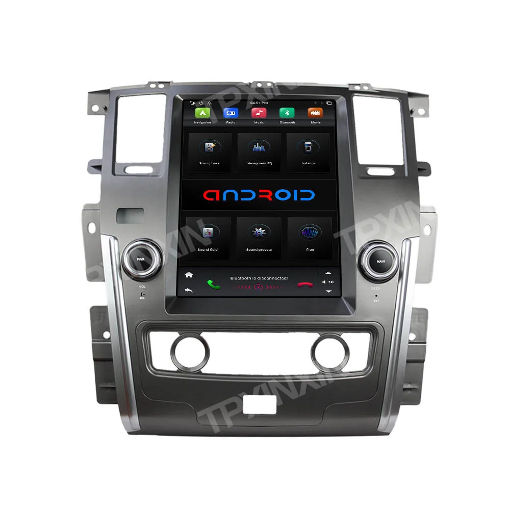 

Android 9 Tesla style For NISSAN PATROL 2010-2014 Car GPS Navigation auto Radio stereo Multimedia player head unit No DVD Player