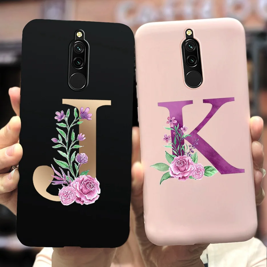 Cute Letters Case For Xiaomi Redmi 8 Case Soft Slim Silicone Cover For Xiaomi Redmi 8A 8 a Phone Cases Redmi8 Coque Bumper 6.22'