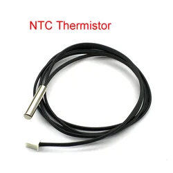 NTC Thermistor Temperature Sensor Waterproof Probe Wire 5K 10K 20K 50K 100K 1% 3950