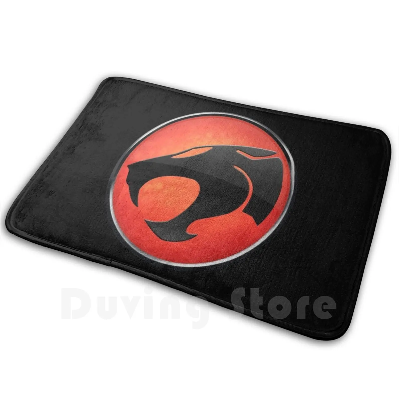 Thundercats Logo Soft Non-Slip Mat Rug Carpet Cushion Logo Panthro Panther Tiger Cheetah Mumm Ra Metal Heavy Metal