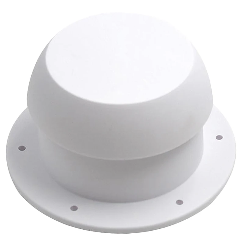 Round Mushroom Head Shape Ventilation Cap For Rv Accessories Top Mounted Round Exhaust Outlet Vent Cap