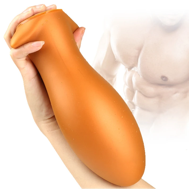 Huge Anal Plug Silicone Soft Anal Dildo Big Butt Plug Prostate Massage Anus Masturbator Dilator Adult Sex Toys For Women Men