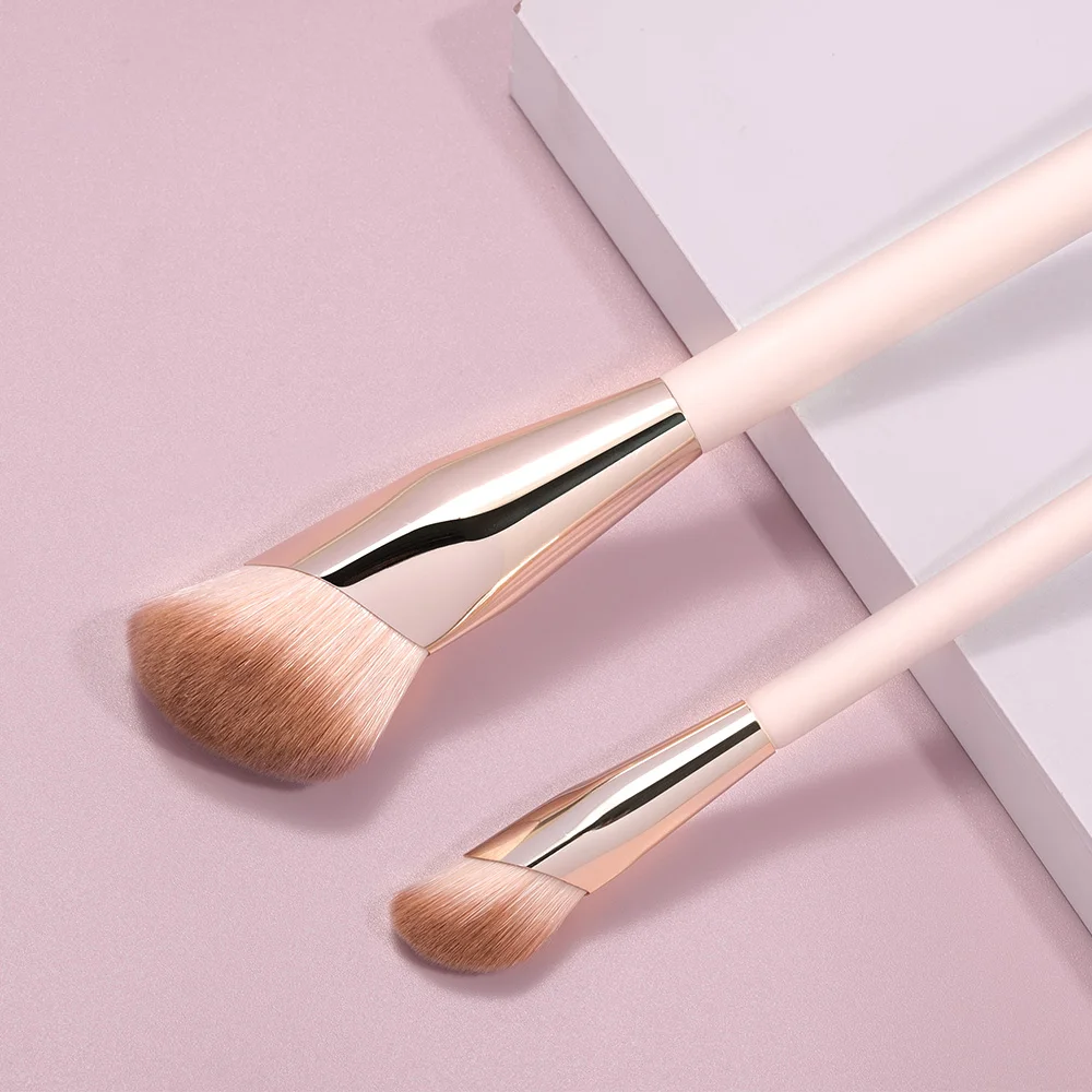 Bethy Beauty Powder Brush Diamond Head Synthetic Hair Bristles Loose Powder Brush Highlight Brush Professional Makeup Brush