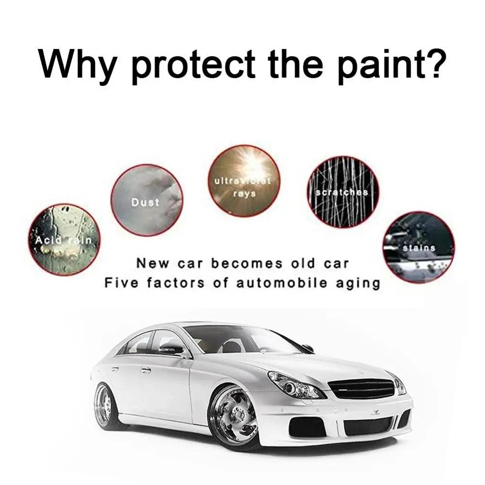 120ml 10H Nano Polysiloxane Coating Ceramic Coating Agent Coating Agent Glossy Ceramic Car Coating For Automobile Polish Car