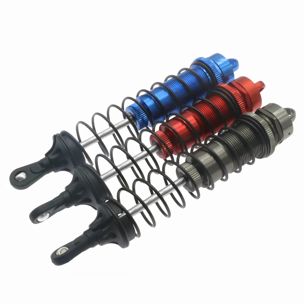 Alloy 2pcs Complete rear Shock for rc hobby model car 1-10 VRX Octane VETTA Karoo FTX Outlaw upgraded hop-up parts