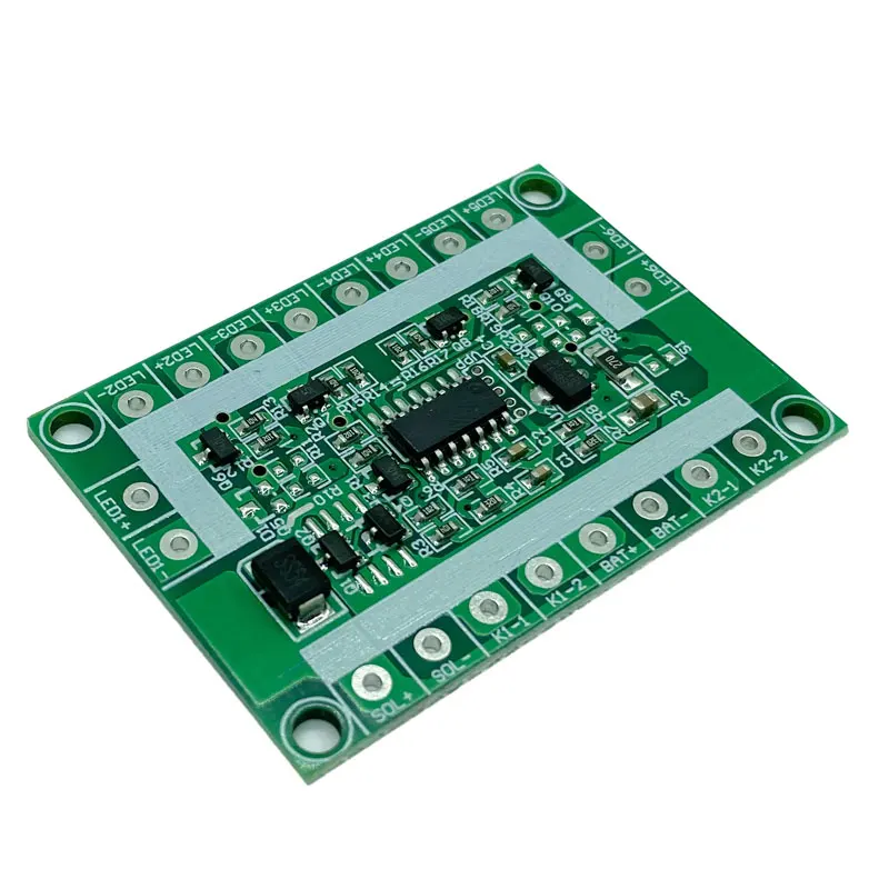 Solar lamp controller 3.2V3.7V6V12V Solar Flash Controller Verkeer Solar Flash Control Board Printplaat
