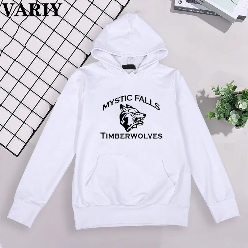 

News The Vampire Diaries Hoodies Women Men Sweatshirt Stefan Salvatore Hooded Harajuku Boy Girl Sweatshirt Tracksuit Men