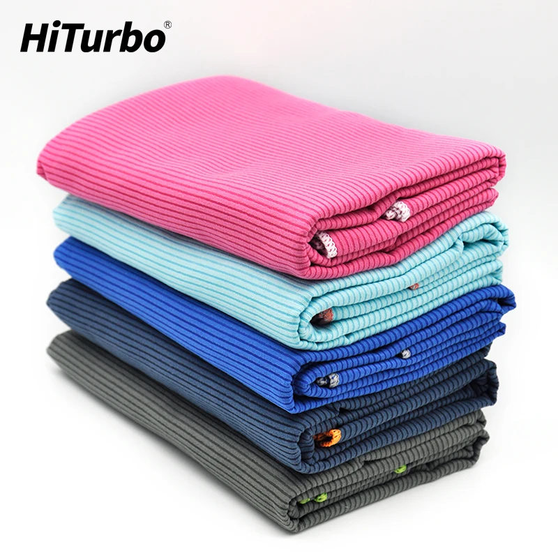 Hiturbo Microfiber suede towel quick dry water absorption texture towel