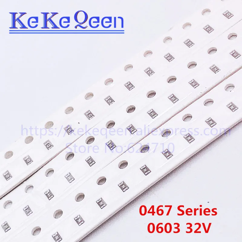 100PCS LF Surface Mount Fuse 467 0467 SMD Very Fast Acting 0603 32V 0.25A 0.375A 0.5A 0.75A 1A 1.25A 1.5A 2A 2.5A 3A 3.5A 4A 5A