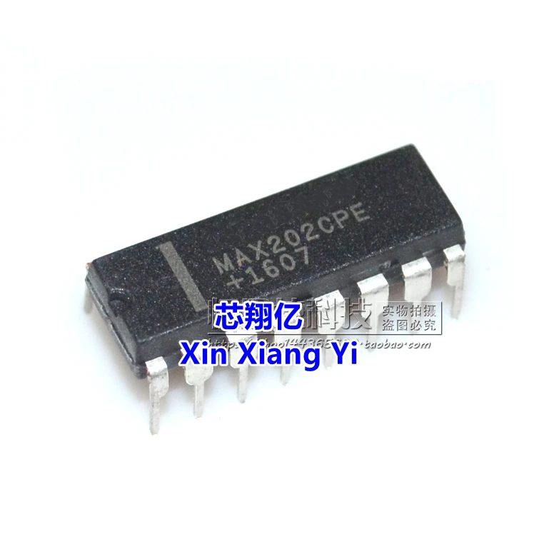 10pcs/lot MAX202CPE MAX202 DIP-16