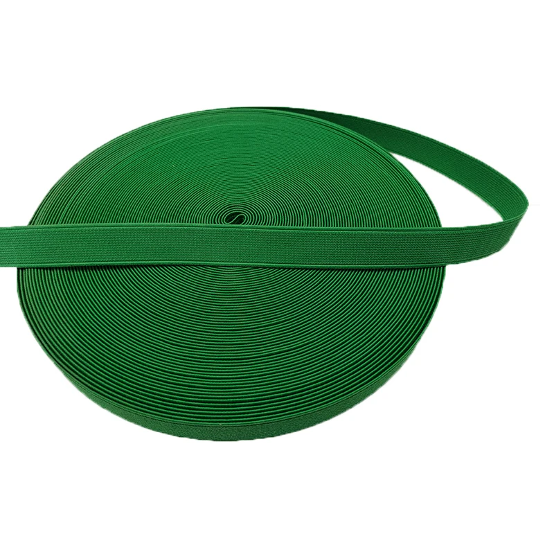 

1.5 Inch High Quality Elastic Band Tape Green Color 38mm