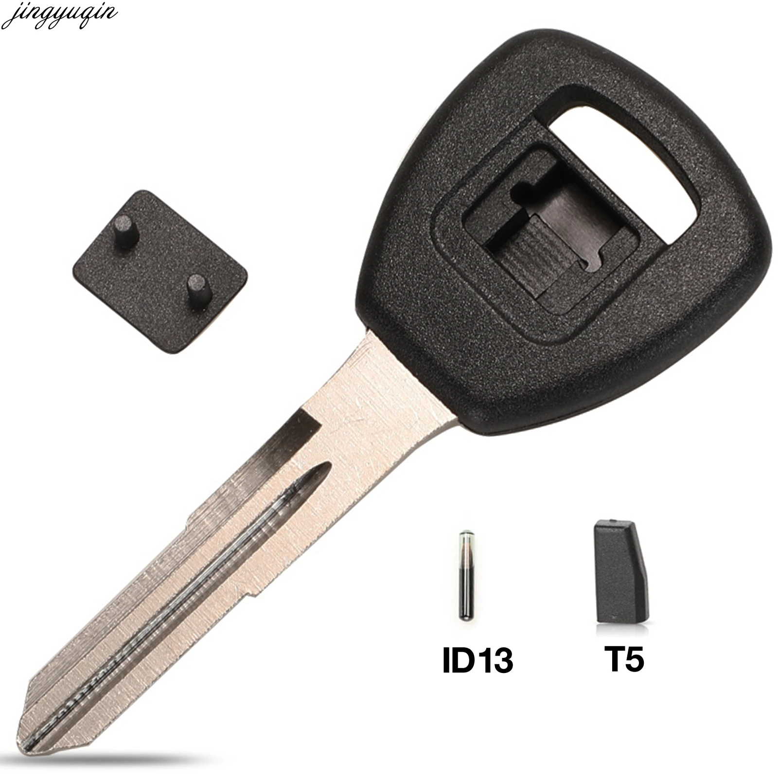 

Jingyuqin 50pcs Remote Car Key Case Shell For Honda Accord Civic Insight Odyssey Prelude S2000 T5 Transponder Fob Replacement