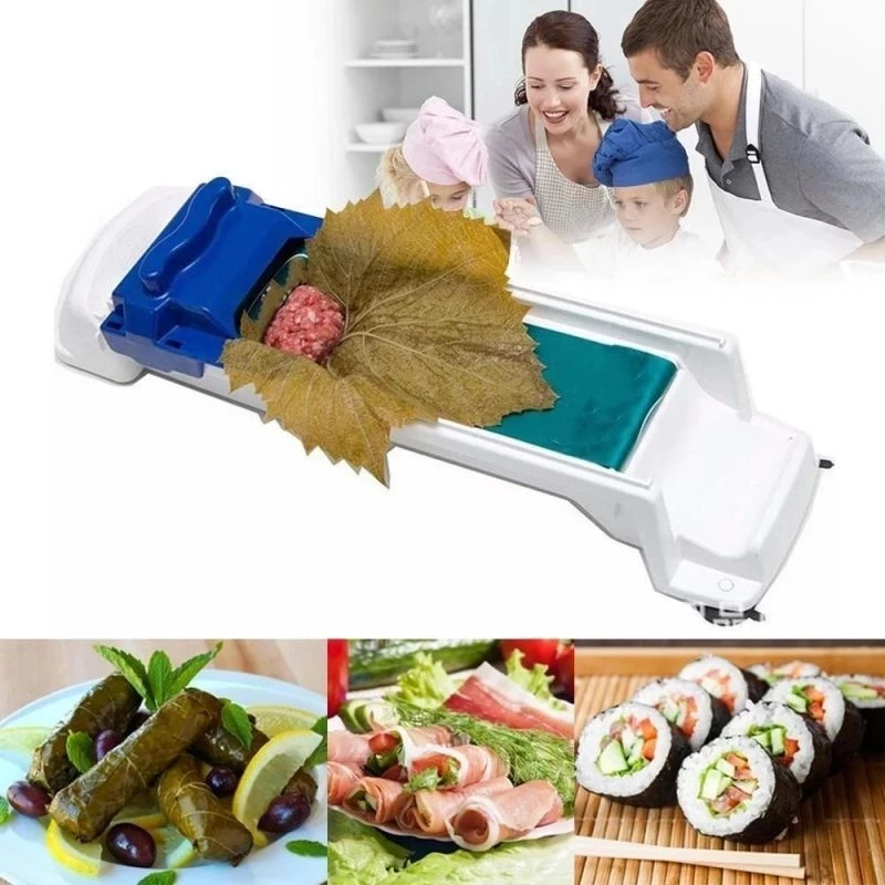 New Vegetable Meat Rolling Tool Magic Roller Stuffed Garpe Cabbage Leave Grape Leaf Machine Moedor De Carne cucina