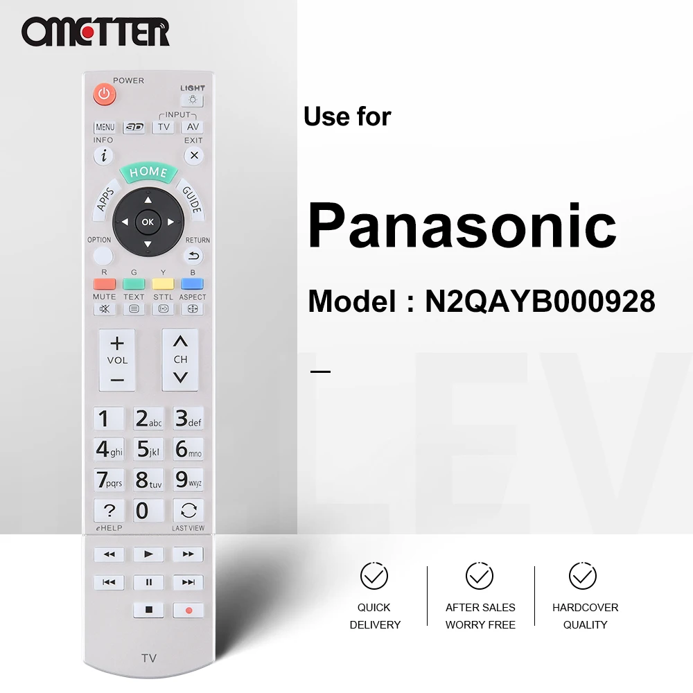 لباناسونيك التلفزيون عن بعد N2QAYB000928 N2QAYB000840 N2QAYB00101 N2QAYB000074 N2QAYB000863 N2QAYB001109