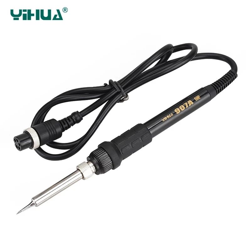 

YIHUA 907A Soldering Iron Handle 50W Universal 936 Soldering Station Electric iron 5 Holes Interface High Quality Welding Tools