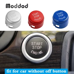 Engine Start Stop Switch Cover for for BMW 5 6 7 Series F01 F02 F10 F11 F12 2009-2013 Without Off Button Replace Cap