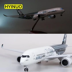 47CM 1/142 Scale Airplane A350 Prototype XWB Airline Plane Model With Light Wheel Diecast Plastic Resin Plane for Collection